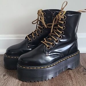 Dr. Martens Vegan Jadon Max Platform Boots